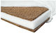 BabyNeeds Saltea Pentru Patut Cu Fibră De Cocos 60x120+12cm