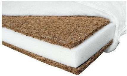 BabyNeeds Saltea Pentru Patut Cu Fibră De Cocos 50cmx90cmx8cm
