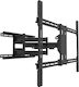 Multibrackets M Universal Flexarm Pro 125kg Super Duty Plus Стойка за телевизор Стенен с рамо до 110" и 125кг Черен