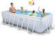 Intex Prism IN- Pool with Metallic Frame 400x200x100cm