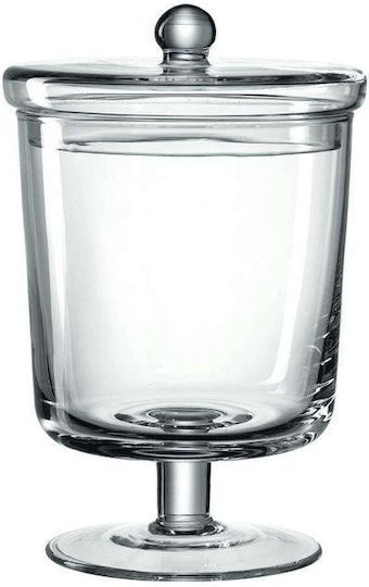 Leonardo Keksdose Glas Weiß 16x25cm 1Stück