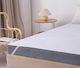 MayHome Bebe Wasserdicht Baby-Krippenmatratzenauflage Baumwolle 60x120cm