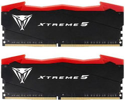 Patriot Viper Extreme 5 48GB DDR5 RAM mit 2 Modulen (2x24GB) und Geschwindigkeit 7600 für Schreibtisch