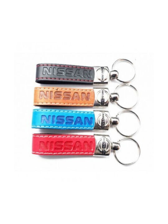 Nissan Keychain Piele Cafenea