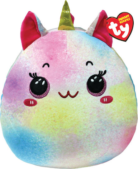 TY Plush Unicorn Squishy Beanies Maisie Colourful for 3+ Years 25 cm