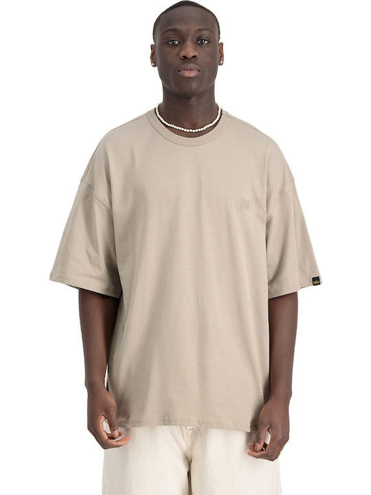 Alpha Industries T-shirt Μπεζ