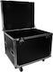 Plugger Flight Case with Casters