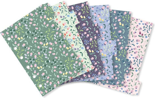 Filofax Пластмасови Разделители за Документи A4 6бр Pocket
