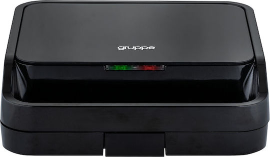 Gruppe Τοστιέρα για 2 Τοστ 750W Μαύρη