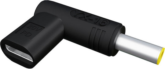 Blow Μετατροπέας DC male σε USB-C female 1τμχ DM-76-098