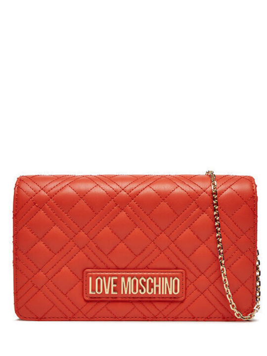 Moschino Damen Tasche Schulter Orange