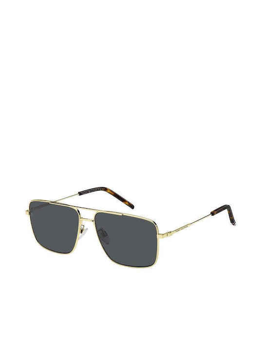 Tommy Hilfiger Sonnenbrillen mit Gold Rahmen un...