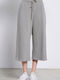 Jogginghose Breit Gray