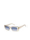 Carrera Sonnenbrillen mit Transparent Rahmen und Blau Verlaufsfarbe Linse 3014/S 10A/08