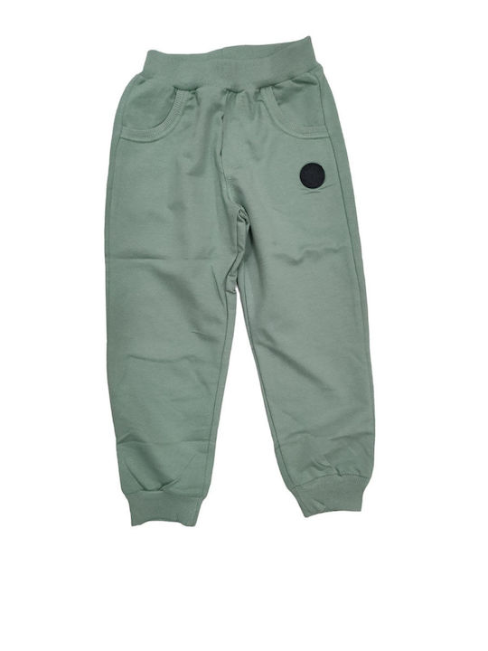 Joyce Παιδικό Παντελόνι Φόρμας Λαδί Simple Pant