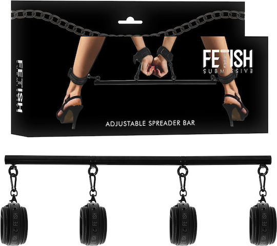 Fetish Submissive Διαστολέας σε Ασημί Χρώμα 4τμχ
