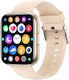 T99 Pro Smartwatch με Παλμογράφο (Χρυσό)