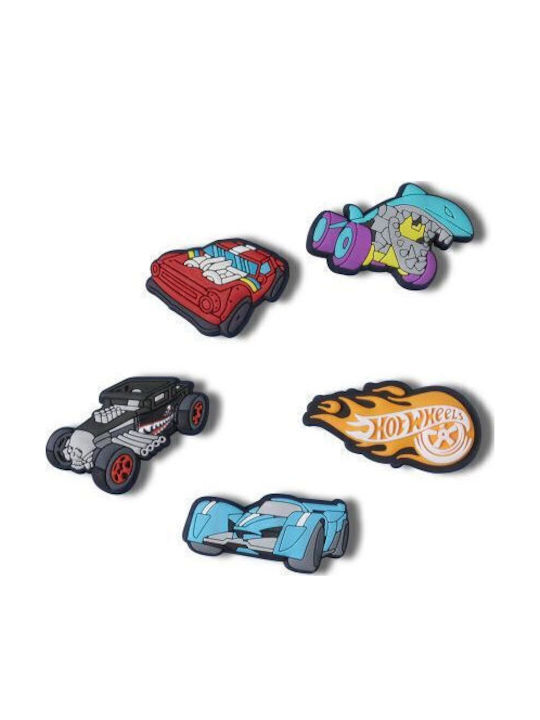 Crocs Jibbitz Charms Hot Wheels Multicolour 5 Pieces
