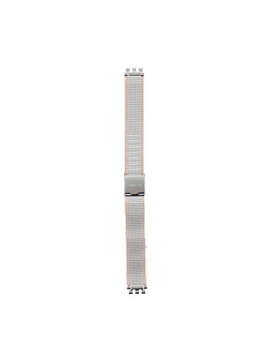 Swatch Full Μεταλλικό Μπρασελέ Ασημί 12mm