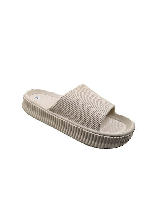 Mitsuko Women's Slides Beige