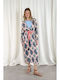 Damen Kimono Mehrfarbig