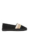 Women's Fabric Espadrilles Black