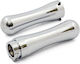 MCS Motorcycle Handlebars in Silver color
