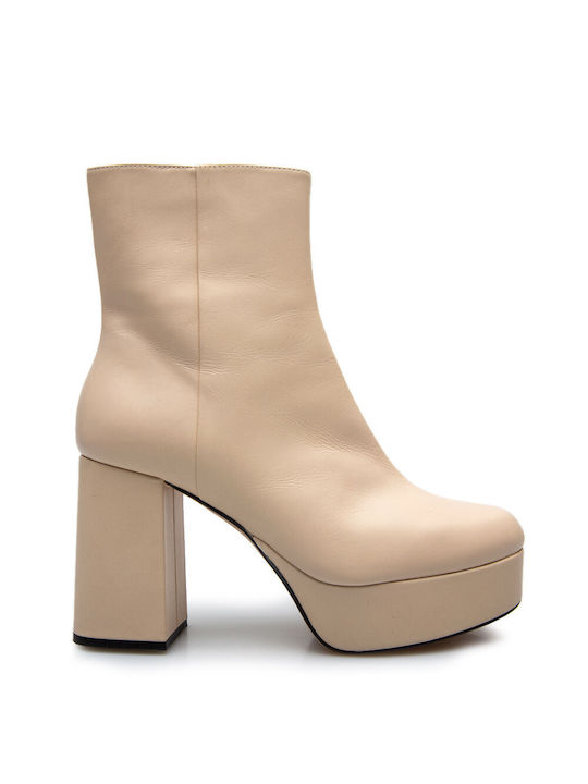 Ted Baker Damen Knöchelstiefel Beige