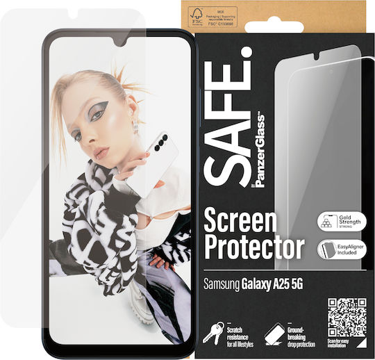 Протектор за екран Safe By Panzerglass Samsung Galaxy A25 5G Ultra-Wide Fit