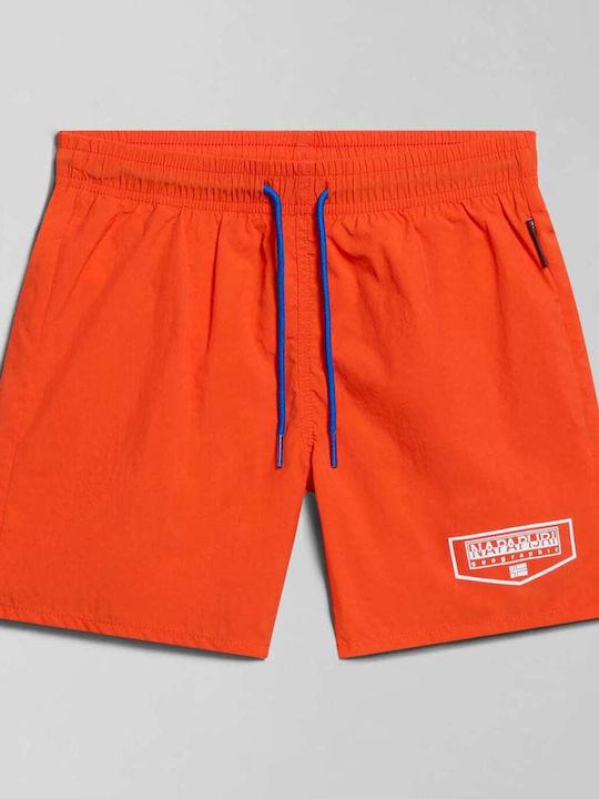 Napapijri Kids Swimwear Swim Shorts Orange