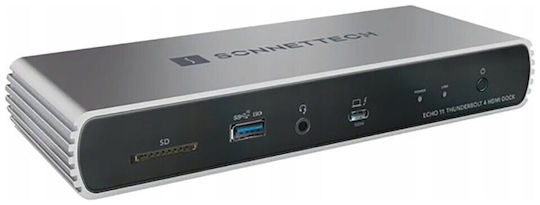 Sonnet Echo 11 Dock / Thunderbolt 4 Stație de andocare cu HDMI 4K PD Ethernet și conexiune 2 monitoare Negru