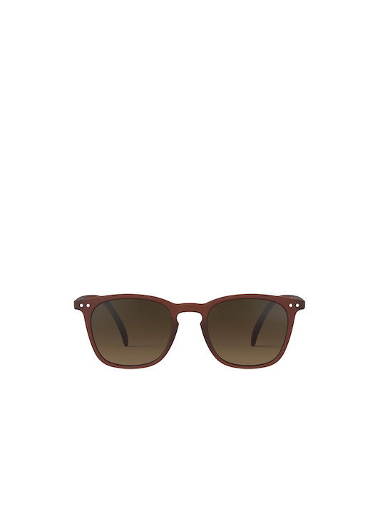 Izipizi Sunglasses with Brown Plastic Frame and Brown Lens