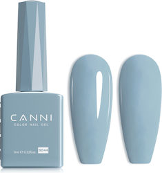 Canni Ημιμόνιμο Βερνίκι Νυχιών Steel Blue 9044 9ml