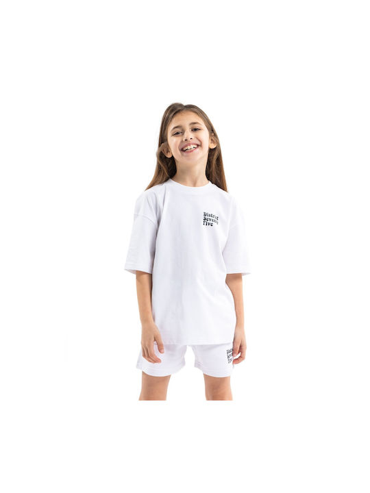 District75 Kids T-shirt White