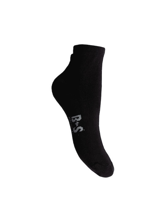 BS Collection Ανδρικές Κάλτσες Μαύρες 3Pack