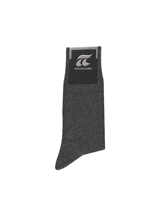 Pournara Men's Socks Gray