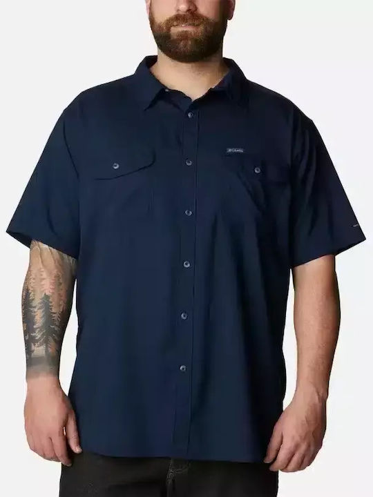Columbia Utilizer Ii Κοντομάνικο Πουκάμισο Navy...