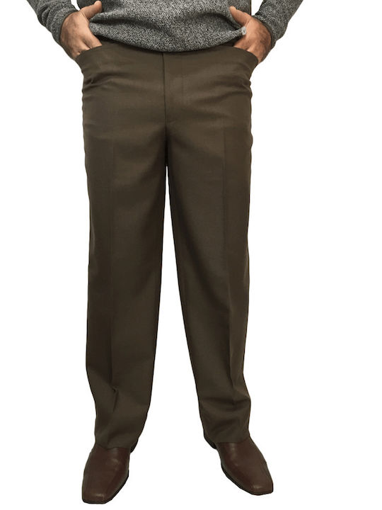 Tip Top Tailors Men's Trousers Brown