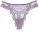 Chicret Women's Sexy Purple String with Lace
