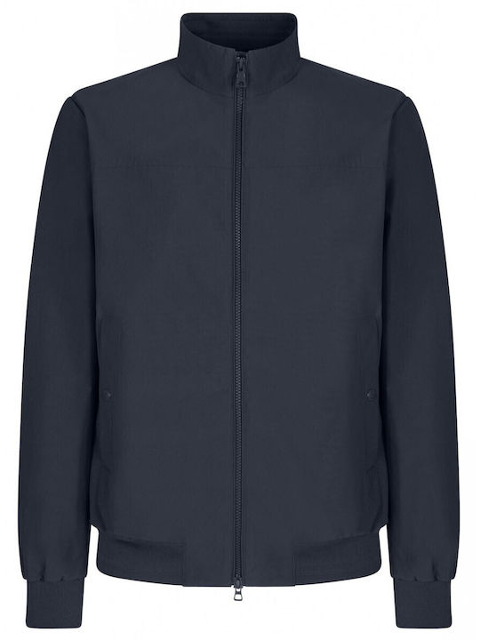 Geox Vincit Winter Jacket Bomber Blue M4520DT2473F1624