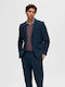 Selected Men's Suit Jacket Slim Fit Blue