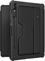 Nillkin Bumper Combo Флип Капак с Клавиатура Samsung TAB S9+ Черен