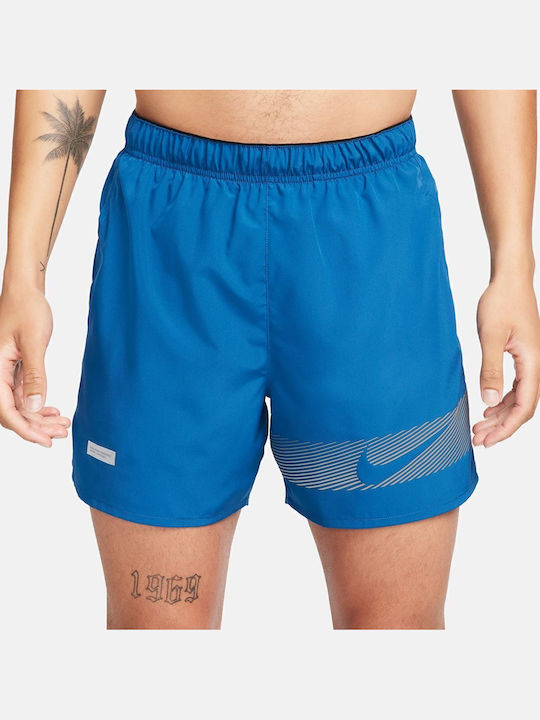 Challenger Men's Athletic Shorts Dri-Fit Blue