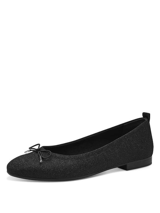 Tamaris Damen Ballerinas in Schwarz Farbe