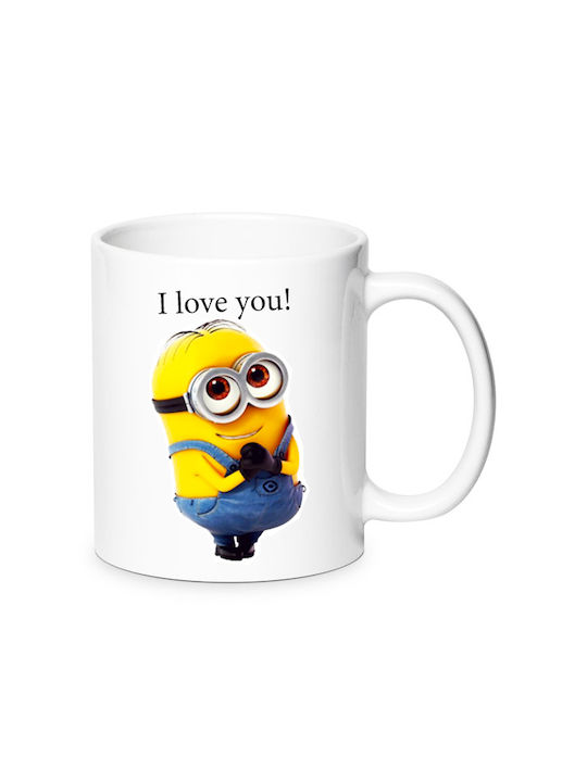 Minions Cană Ceramică Albă 330ml 1buc