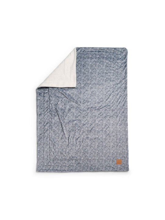 Elodie Details Blanket Nursery Swaddling Blankets Pearl Fleece Gray 75x100cm