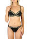 Moschino Set de Lenjerie Sutien cu Slip Black