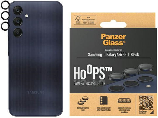 Προστασία Κάμερας Tempered Glass Μαύρο για το Galaxy A25 5G
