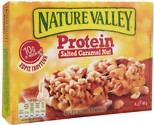 Nature Valley Protein Bars with 10g Protein & Caramel Flavour 4x40g