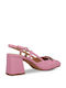 Migato Pink Heels with Strap